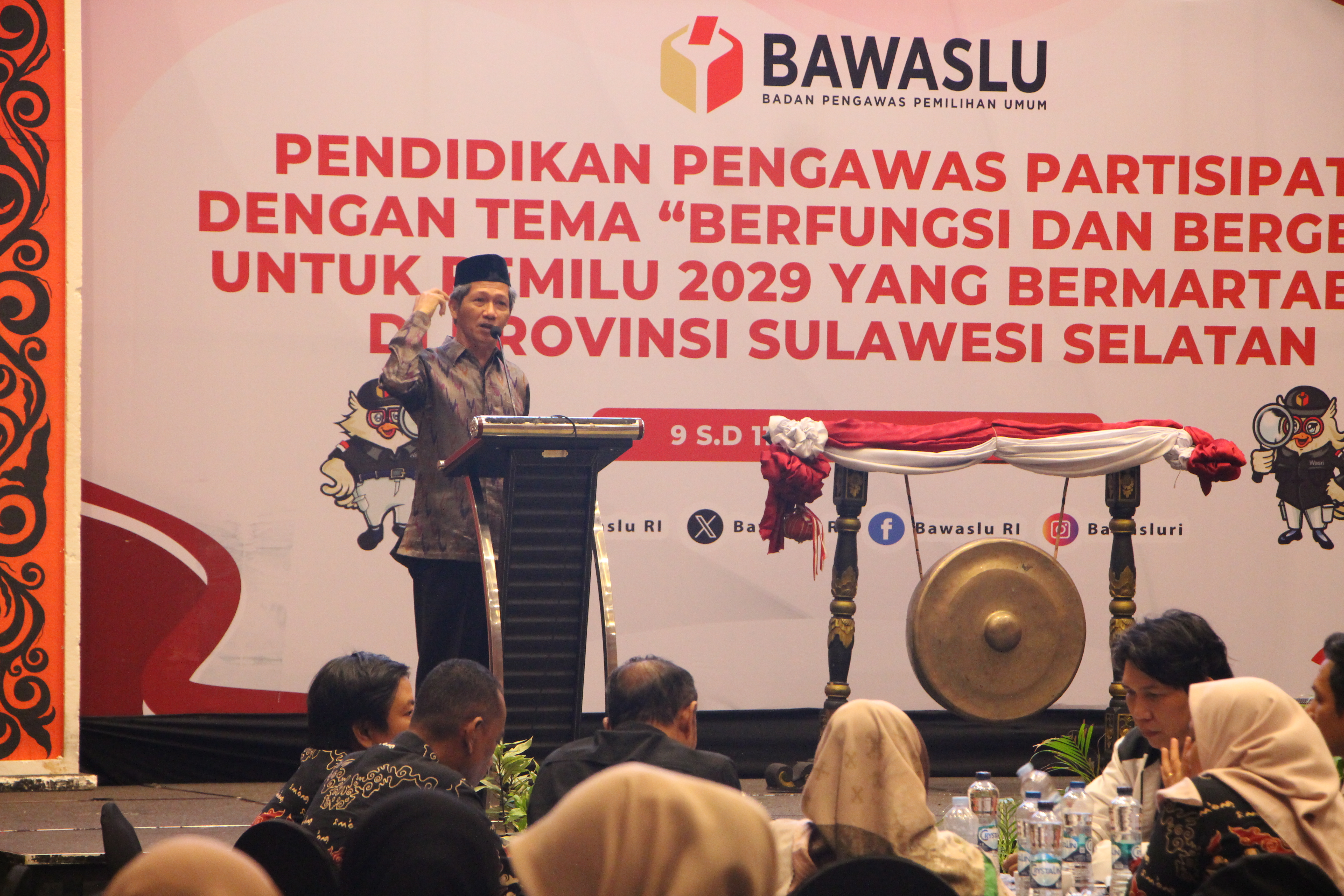 Pendidikan Pengawas Partisipatif, Saiful Jihad Dorong Komunitas Berperan Aktif Jaga Demokrasi