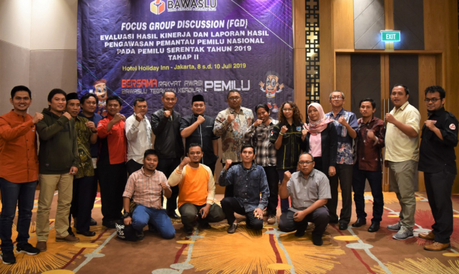 17 Pemantau Pemilu Telah Serahkan Laporan ke Bawaslu