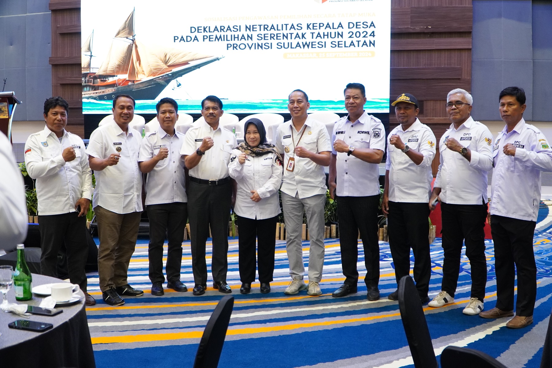 Tahapan Kampanye Dimulai, Bawaslu Sulsel Ingatkan Netralitas Kades di Pilkada Serentak 2024