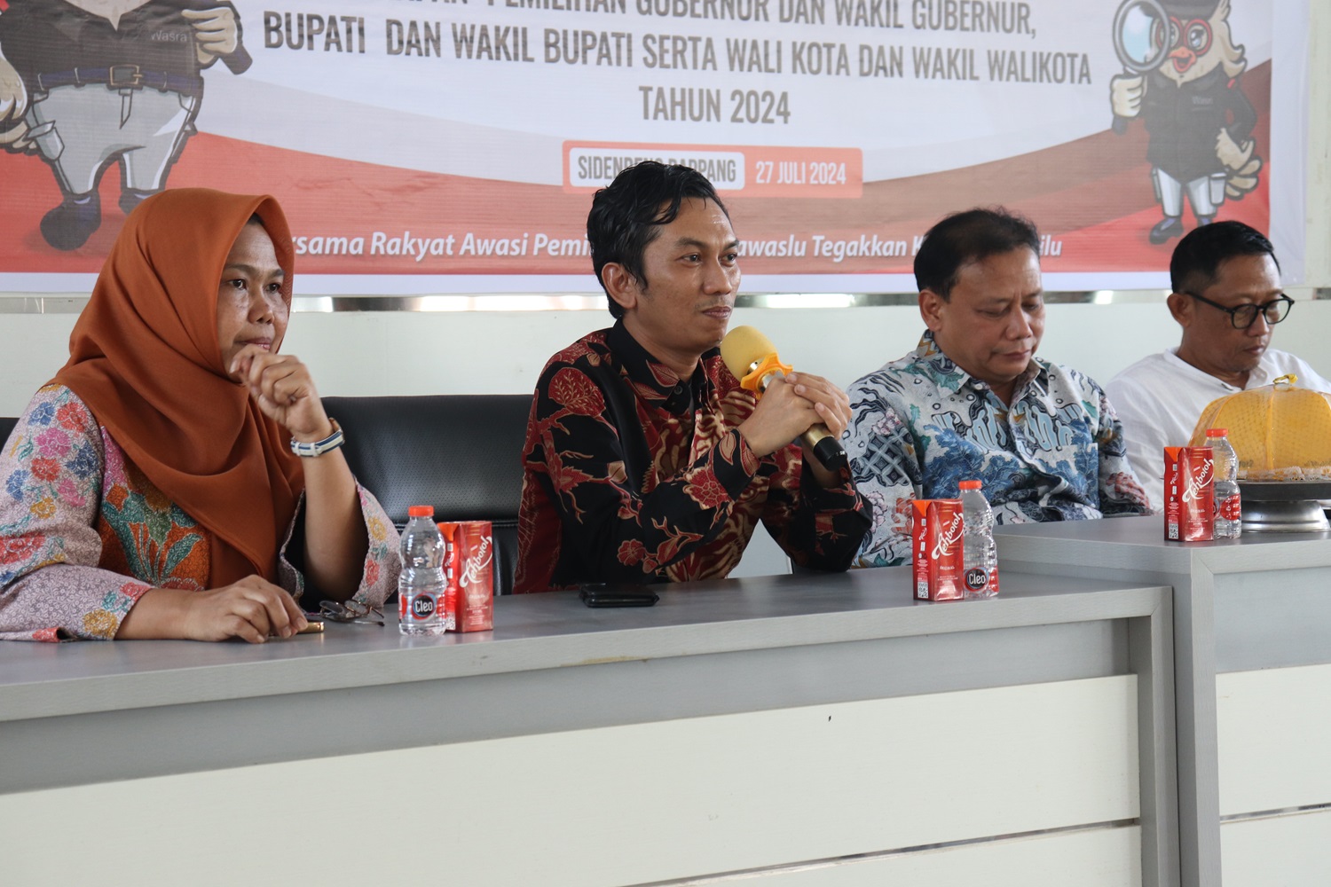 Abdul Malik Ingatkan Jajaran Panwascam Bekerja Sesuai Aturan dan Lakukan Koordinasi Berjenjang