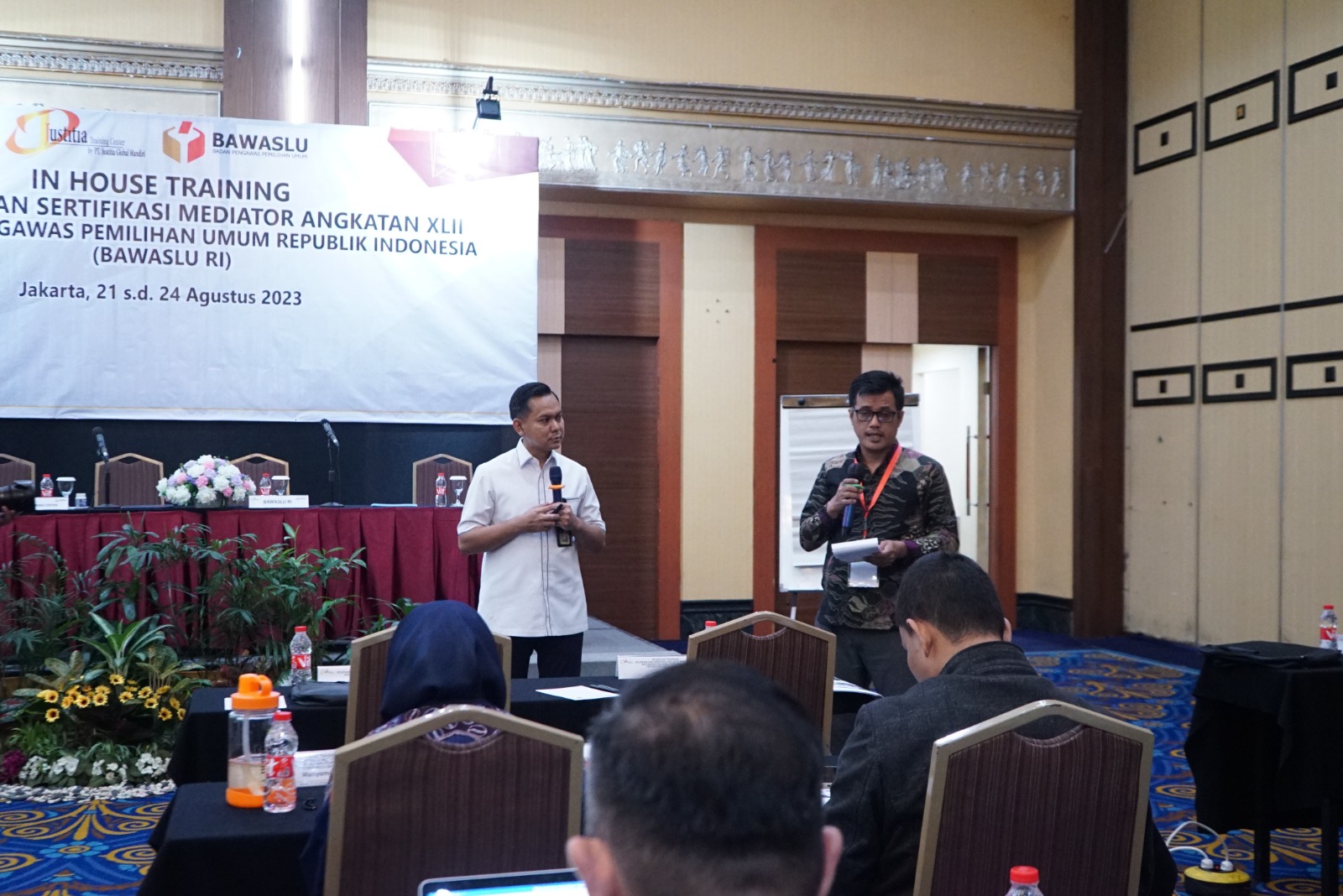 Bawaslu RI Gandeng Justitia Training Center dalam Pelatihan dan Sertifikasi Mediator