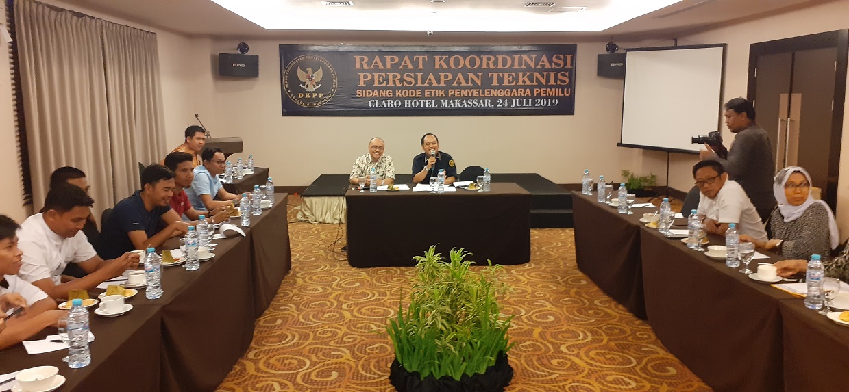 Anggota Bawaslu Sulsel Ikuti Rakor Sidang Etik untuk Anggota KPUD Maros dan Luwu