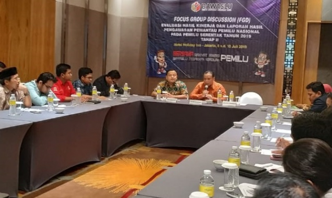 Bawaslu Apresiasi Kerja Pemantau Pemilu 2019