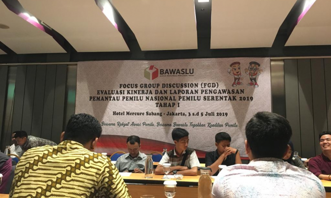 Bawaslu Nantikan Laporan Pemantau Pemilu 2019 Jelang Evaluasi