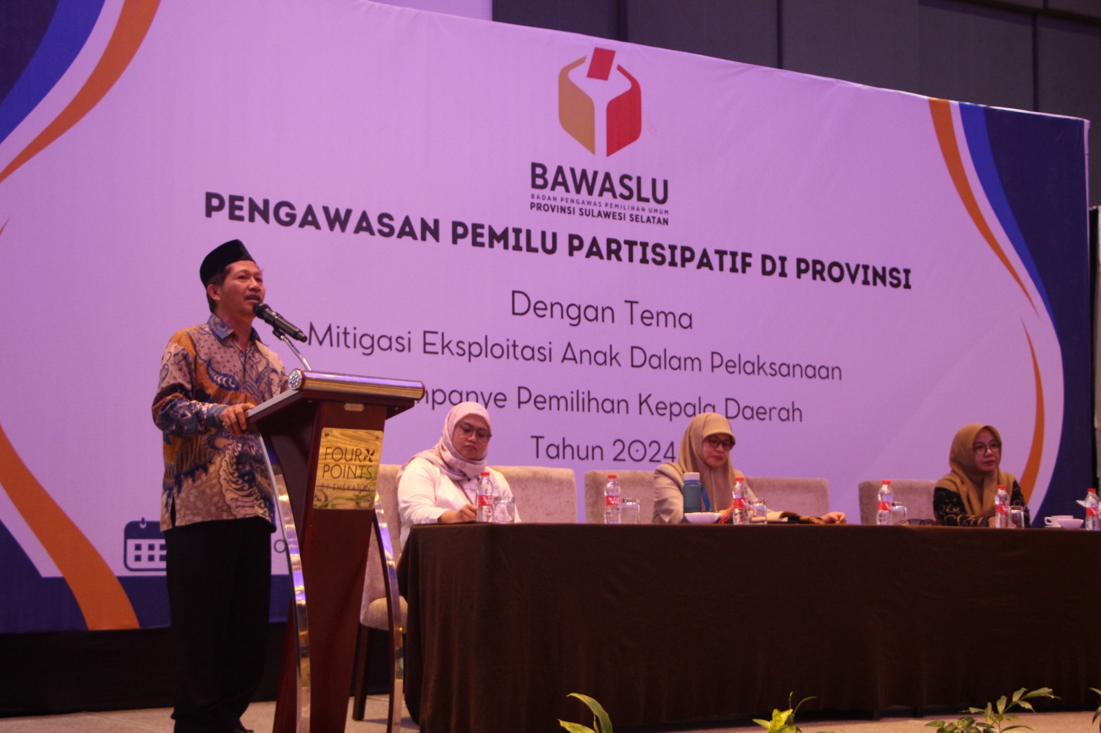 Bawaslu Sulsel Ajak Paslon Cegah Pelibatan Anak ikut Kampanye