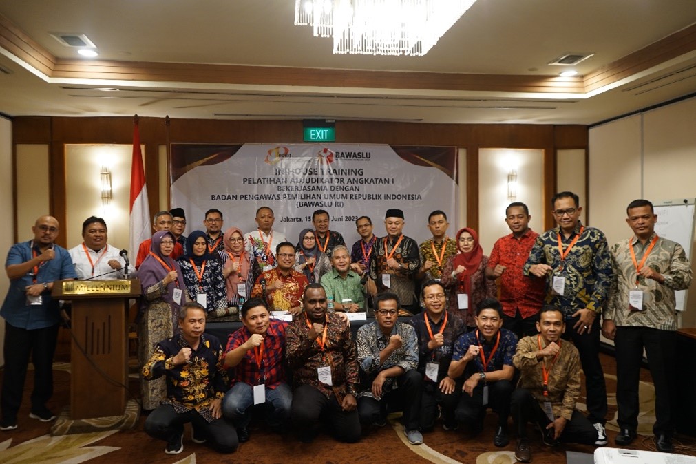 Bawaslu Sulsel Ikuti Inhouse Training Adjudikator oleh Justitia Training Center-Bawaslu
