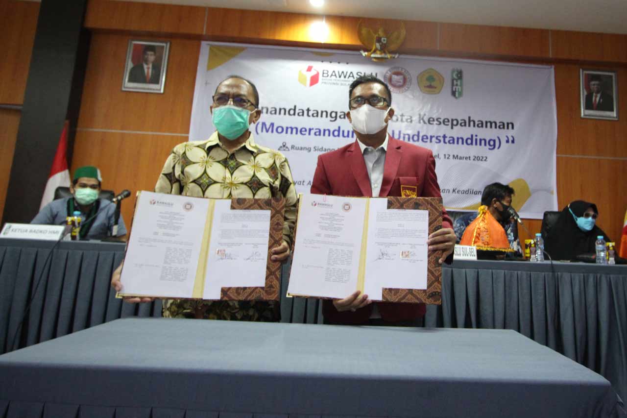 Bawaslu Sulsel Kerjasama Institut Bisnis Nitro Fajar, STIE Bungaya dan HMI