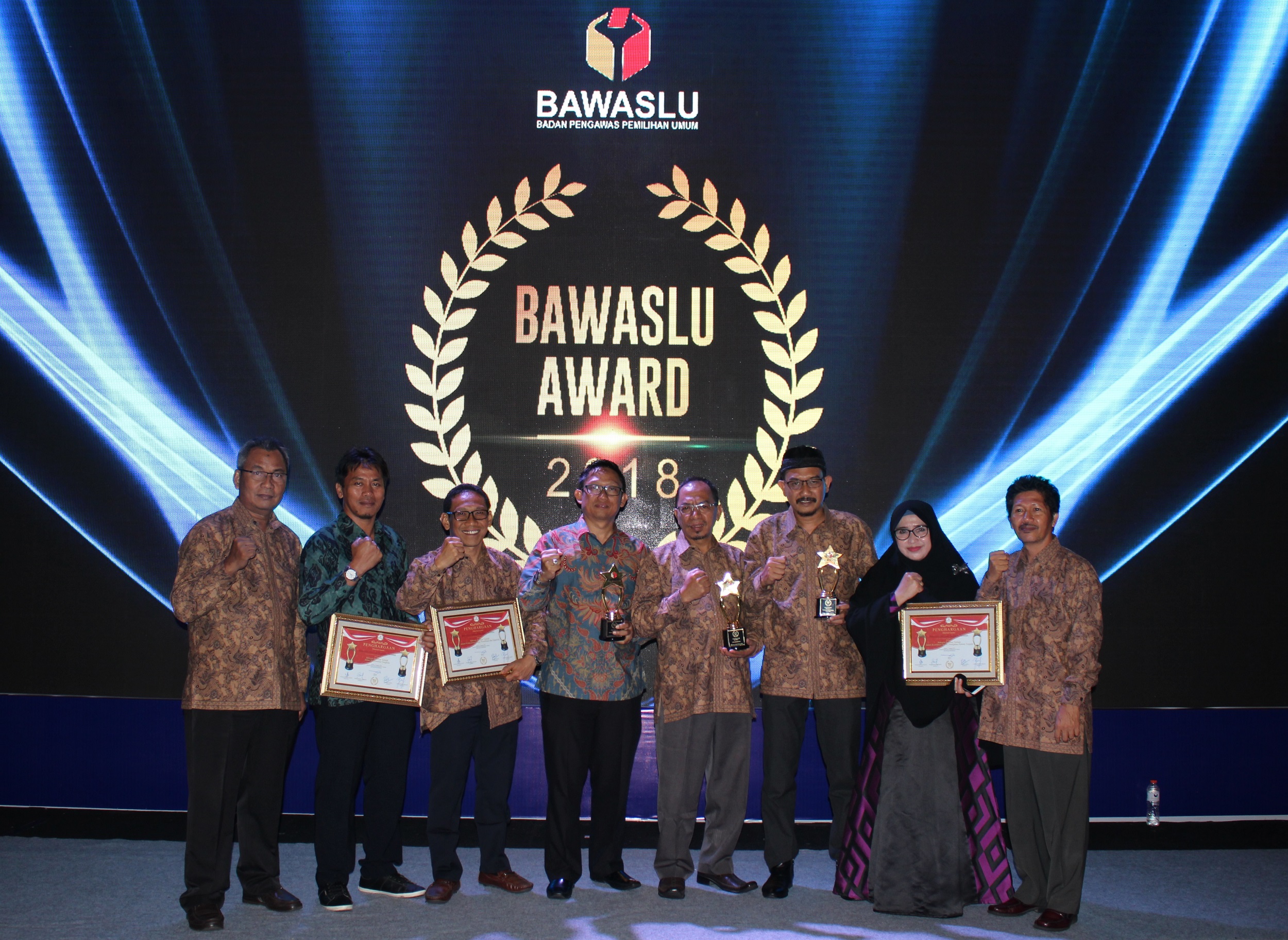 Bawaslu Sulsel Raih 6 Bawaslu Award 2018