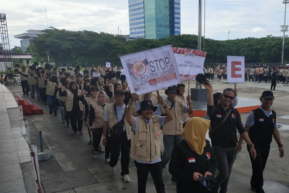 Bawaslu Sulsel Sebar 30.324 Pengawas Cegah Politik Uang