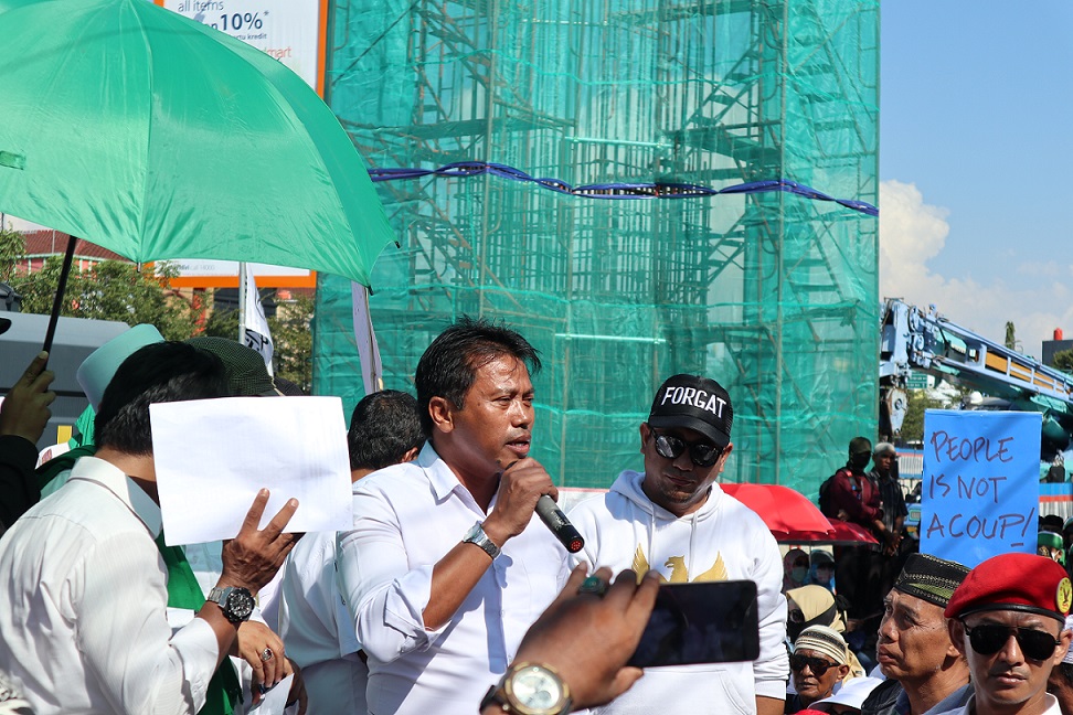 Hadapi Pendemo, Asradi: Laporkan Secara Resmi Dugaan Pelanggaran Pemilunya