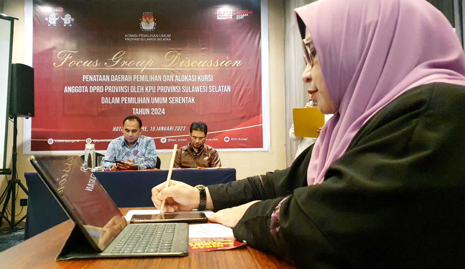 Bawaslu Sulsel Beri Masukan Penataan Dapil Dan Alokasi Kursi Pemilu Serentak 2024