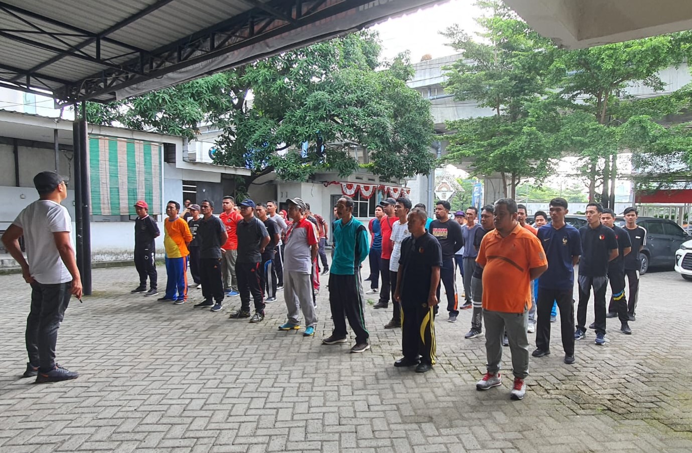 Puluhan Satpam Sekretariat Bawaslu Sulsel Ikuti Orientasi