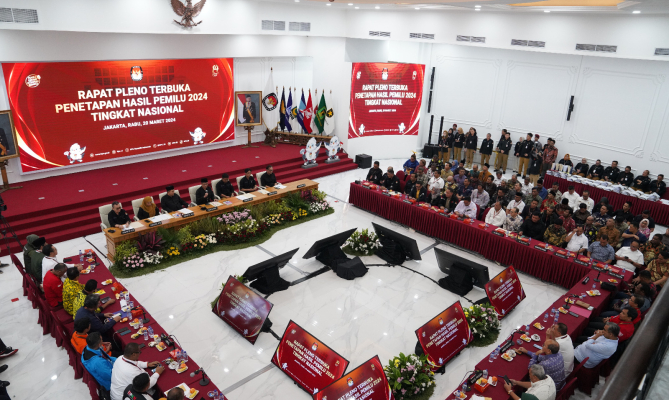Bawaslu Awasi Penetapan Hasil Pemilu 2024, Berikut Catatan Hasil Pengawasannya