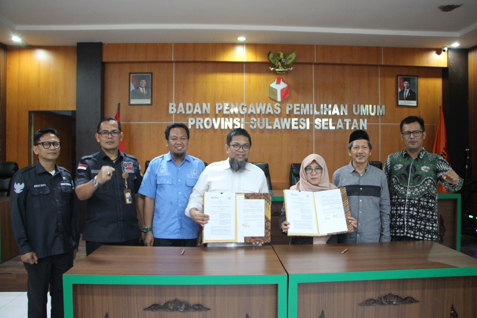 Bawaslu Sulsel dan Dinas Pendidikan Tandatangani PKS Sosialisasi Pemilih Pemula
