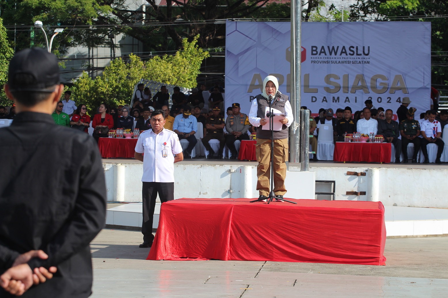 Apel Siaga Pemilu Damai, Mardiana Rusli Minta Pengawas Tegakkan Keadilan Pemilu