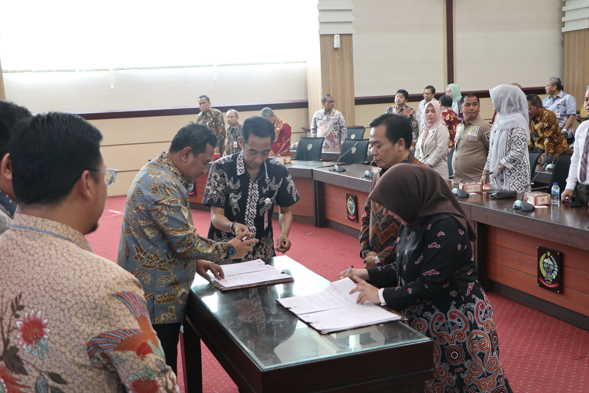 Bawaslu Sulsel Tandatangani Dana Hibah Anggaran Pilgub 2024