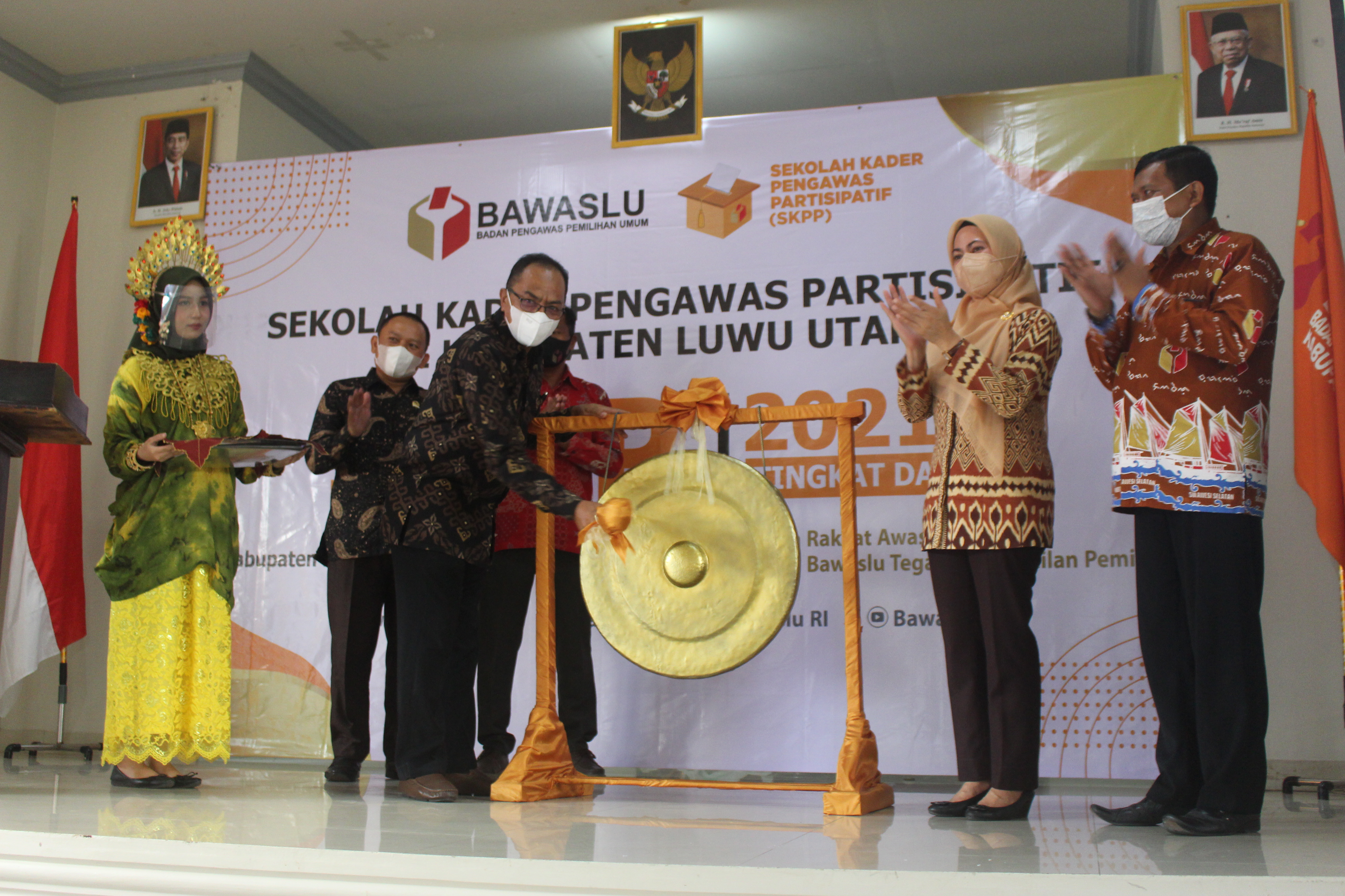 Bupati Lutra Hadiri Pembukaan SKPP Bawaslu