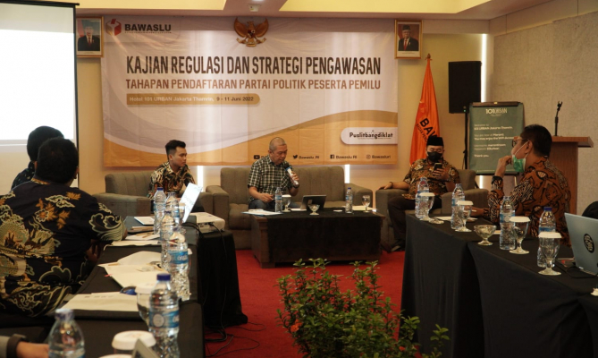 Bawaslu Petakan Poin Strategis Pengawasan Pendaftaran &amp; Verifikasi Parpol