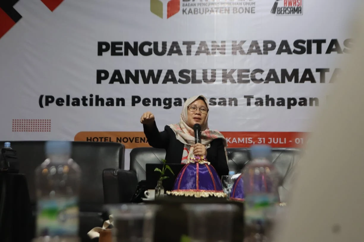 Di Bone Mardiana Rusli Harap Jajaran Tingkatkan Validasi dan Akurasi Data Pemilih