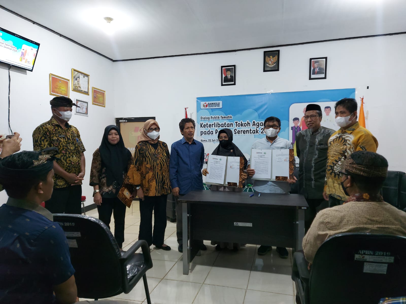 Bawaslu Gandeng Tokoh Agama Ciptakan Pemilu 2024 Damai-Berintegritas