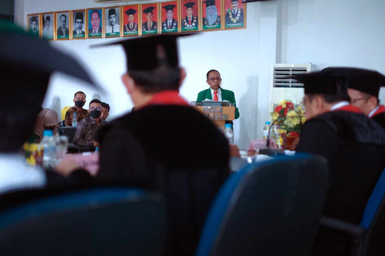 Disertasi Peradilan Khusus Pemilu, Ketua Bawaslu Sulsel Resmi Bergelar Doktor di UMI