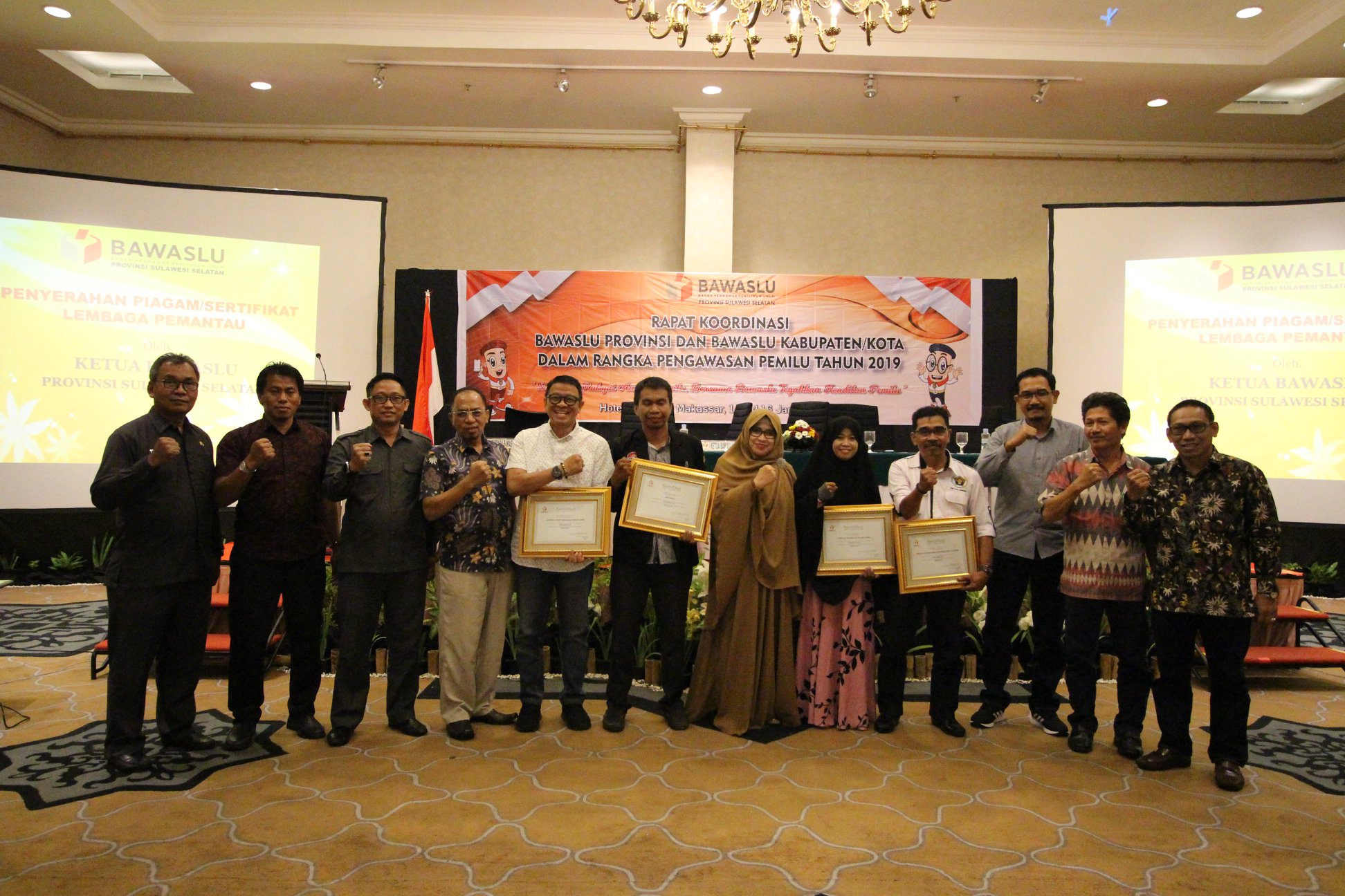 Rapat Koordinasi Bawaslu Provinsi dan Bawaslu Kabupaten/Kota