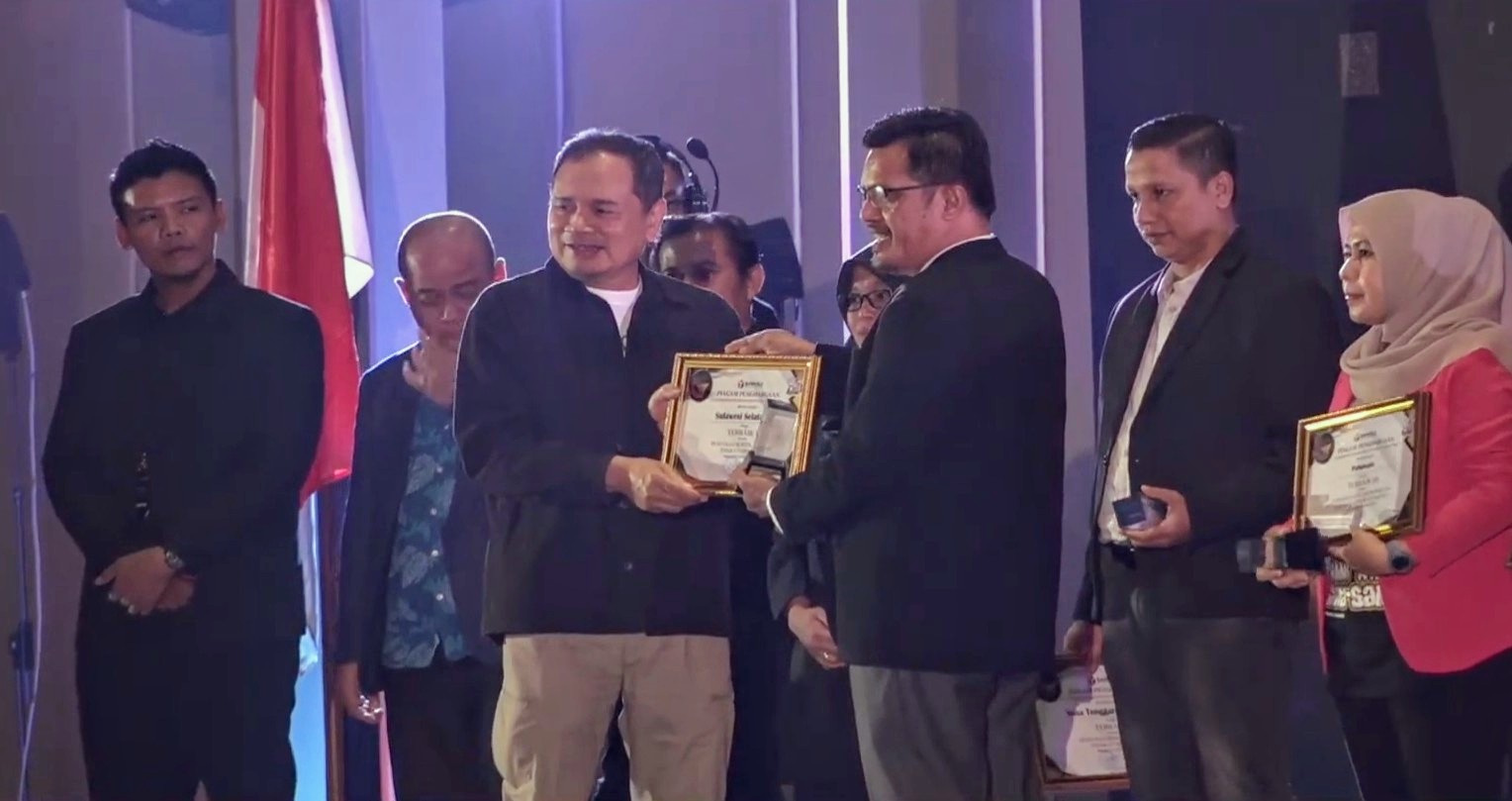 Bawaslu Sulsel Raih 4 Penghargaan dalam Anugerah Kehumasan Bawaslu Tahun 2023