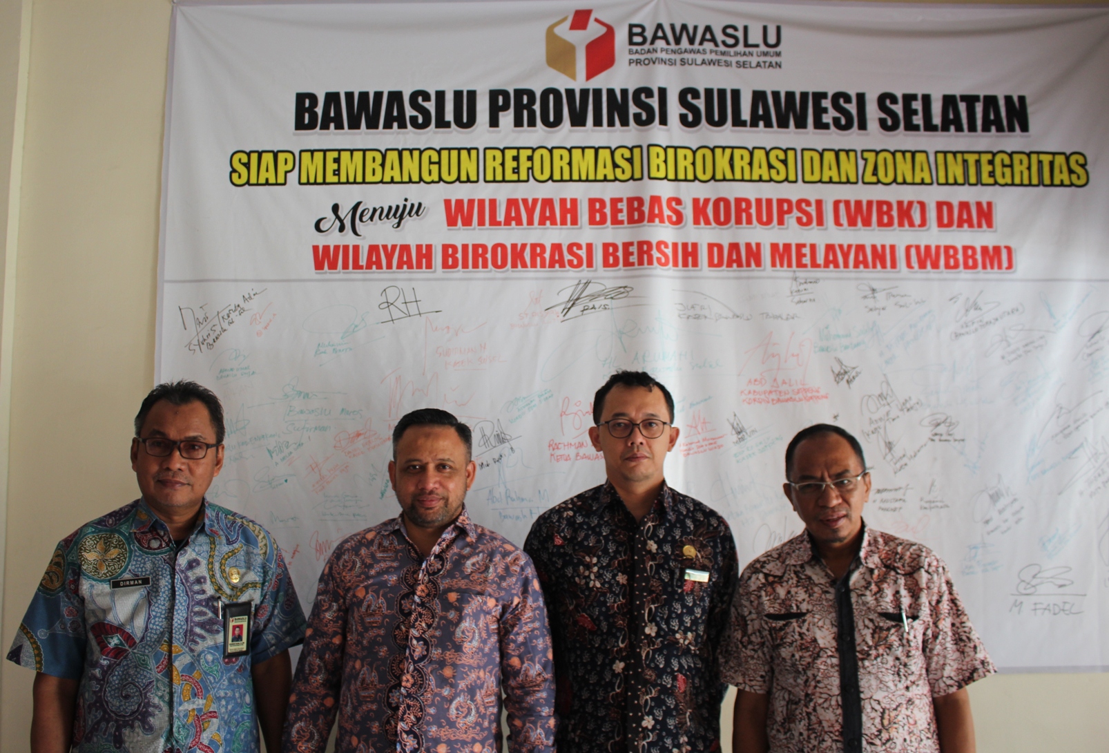 Sekretariat Bawaslu SulSel Terima Kunjungan Komnas HAM RI