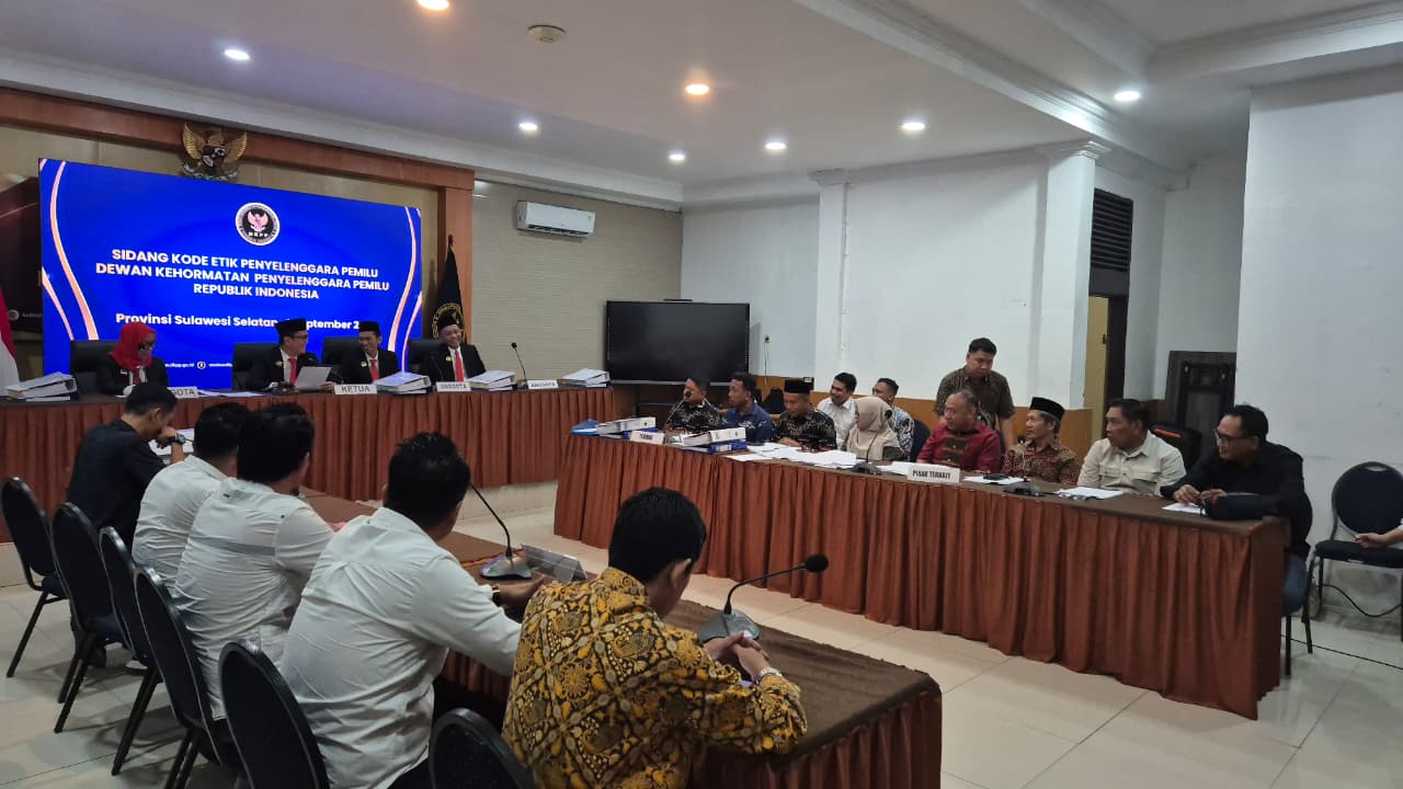 Dugaan Pelanggaran KEPP, DKPP Periksa Ketua dan Anggota Bawaslu Bulukumba