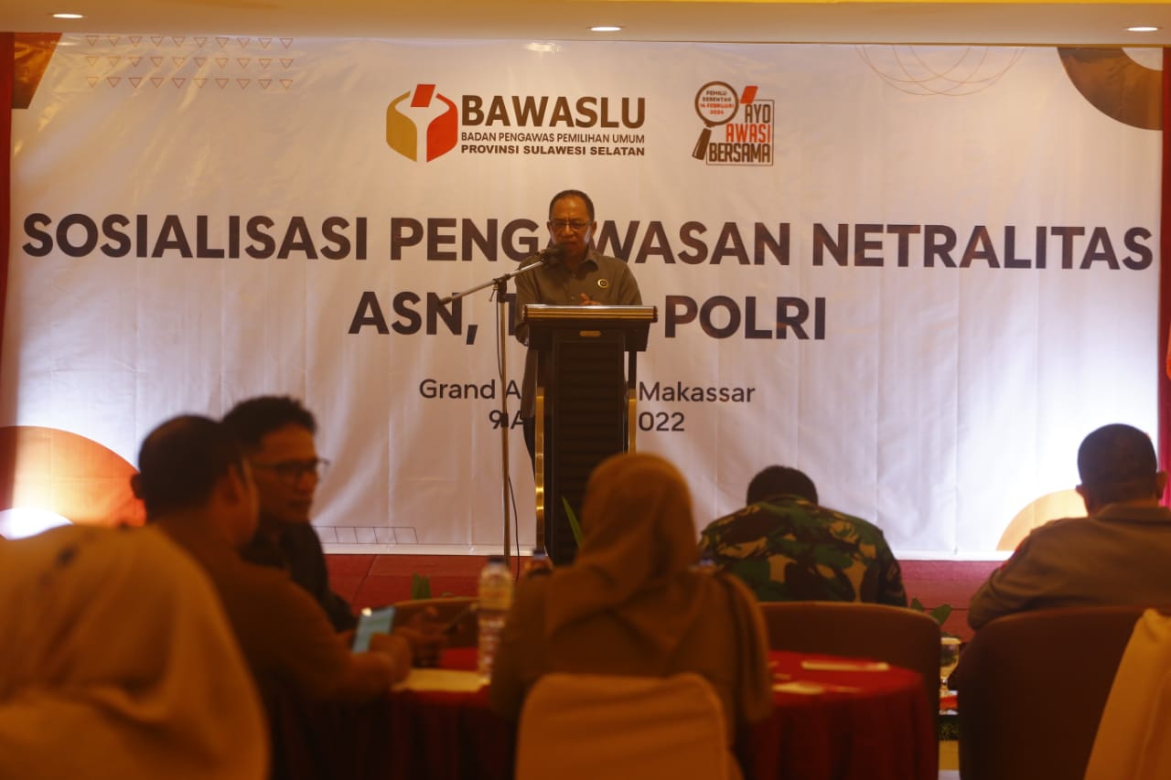 Sosialisasi Netralitas ASN, TNI-Polri, Arumahi: Jangan Hanya Disimpan Di Laci