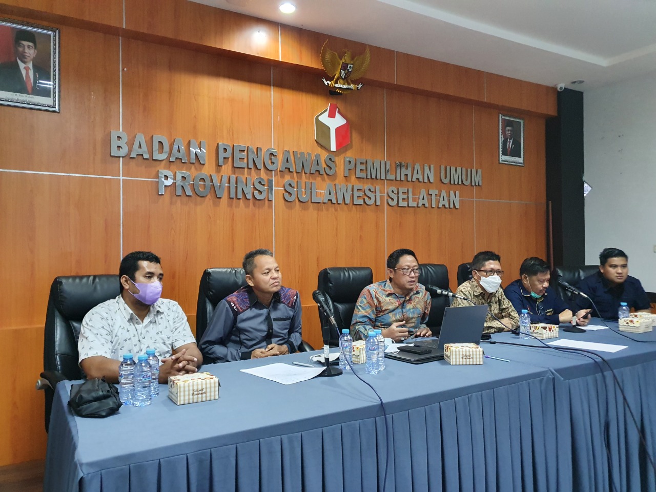 Bawaslu Sulsel Terima Peserta Pelatihan Bintara Tindak Pidana