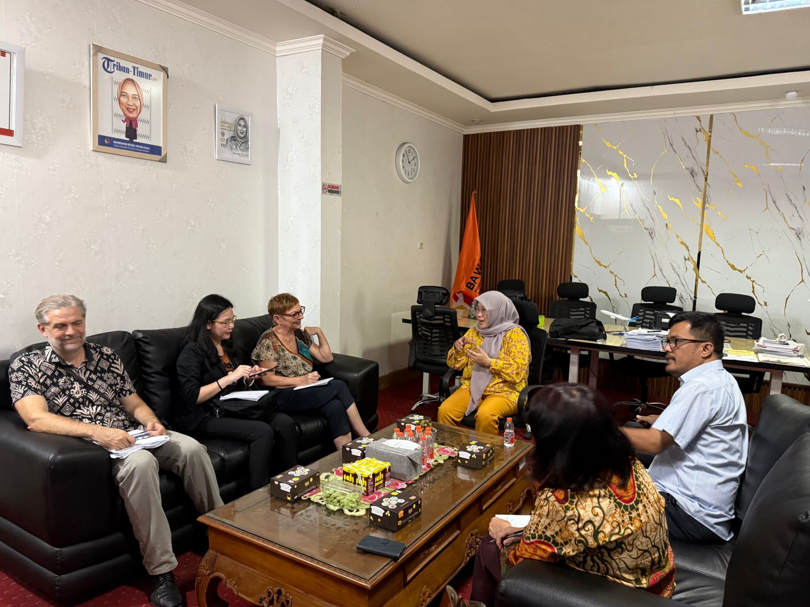 Bawaslu Sulsel Terima Kunjungan DFAT Australia dan IFES Bahas Penguatan Program Partisipasi Demokrasi