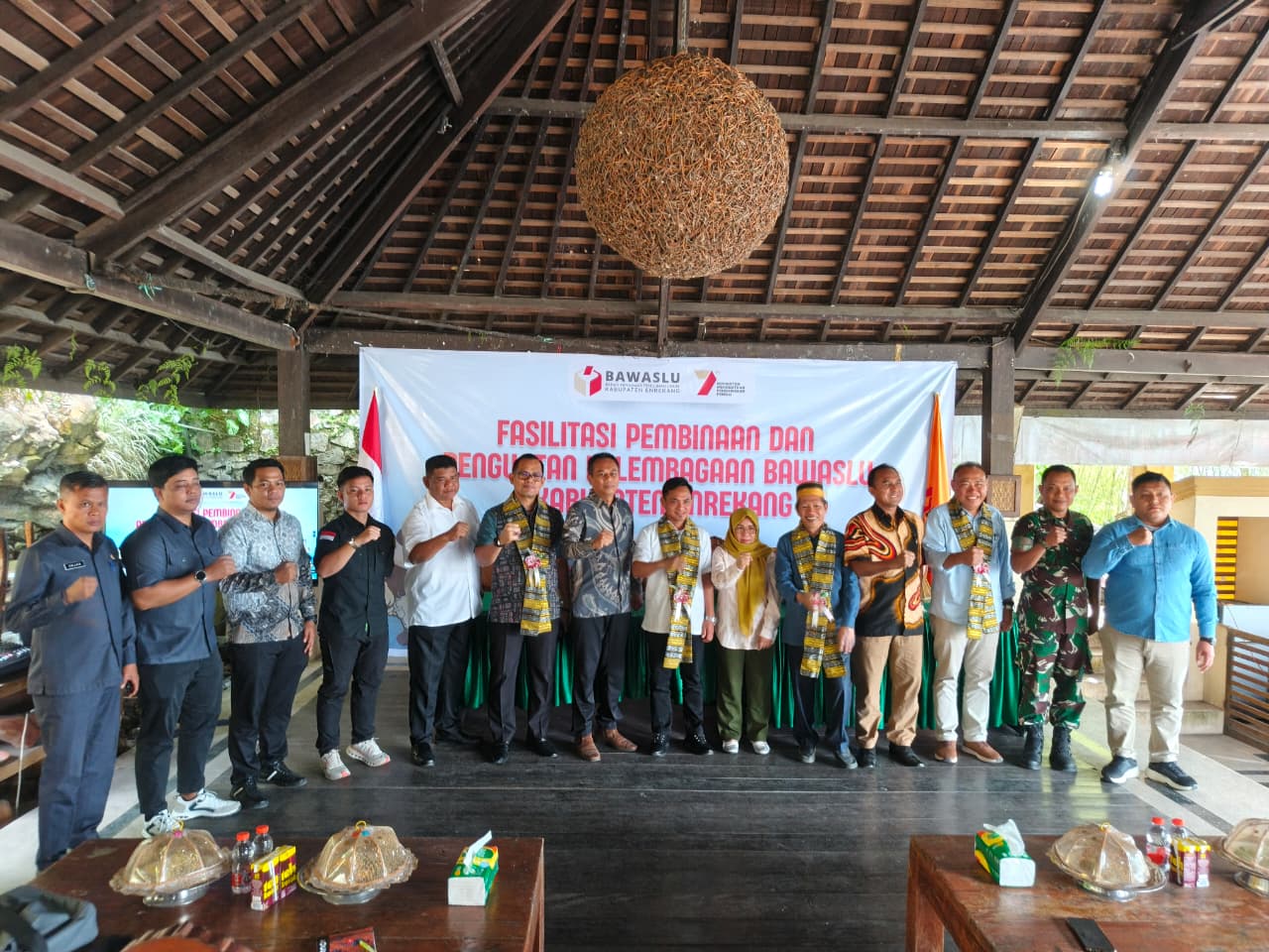 Penguatan Kelembagaan, Bawaslu Enrekang Tekankan Pentingnya Peran Bersama