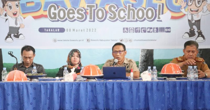 Bawaslu Goes to School, Bawaslu-SMAN 3 Takalar Teken MoU Pengawasan Partisipatif