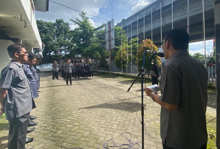 Bawaslu Sulsel Gelar Apel Patroli Pengawasan "Kawal Hak Pilih" pada Pemilu 2024