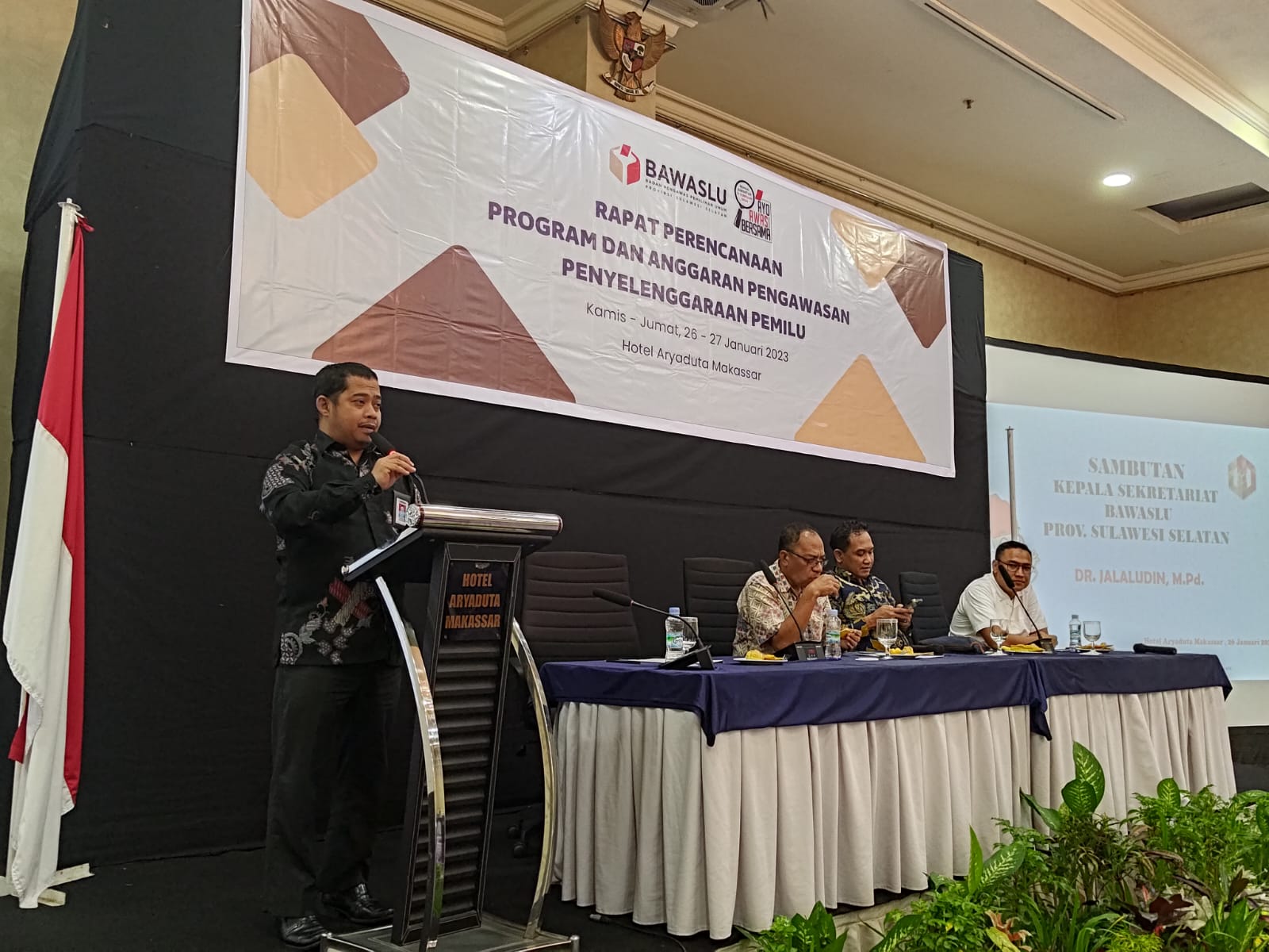 Kasek Bawaslu Sulsel Ingatkan Jajaran Efisien Kelola Anggaran