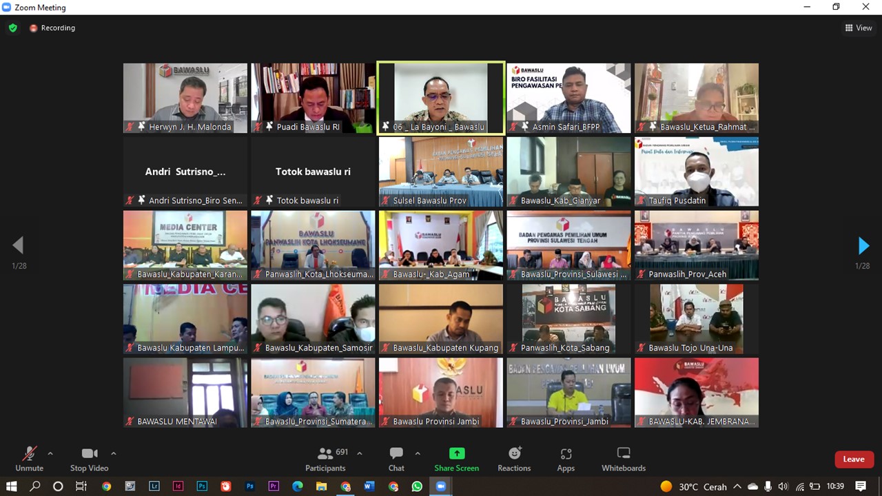 Dibuka hingga 14 Agustus, Bawaslu Awasi Pendaftaran Parpol 24 Jam