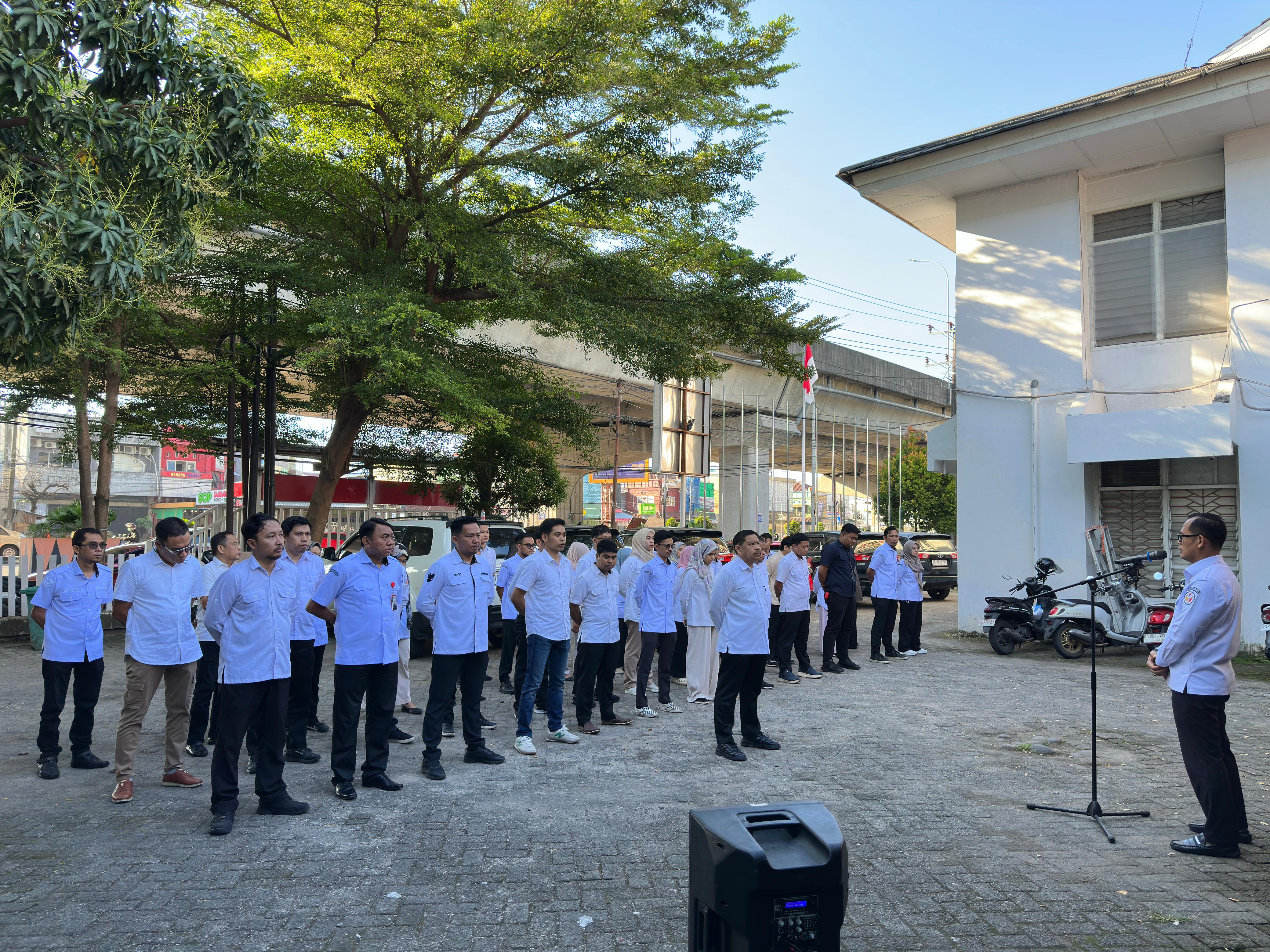 Apel pagi Rabu (15/4)