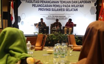 Bawaslu Sulsel Hadiri Pleno Rekapitulasi DPT Tingkat Provinsi Pemilihan Serentak 2024