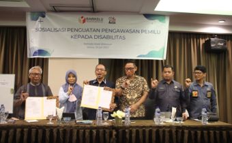 Bawaslu Gandeng PPDI Awasi Pemilu 2024 yang Aksesibel