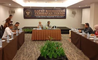 Anggota Bawaslu Sulsel Hadiri Rakornis Sidang DKPP