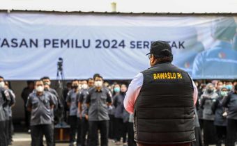 Tahapan Pemilu 2024 Dimulai, Ketua Bawaslu: Jam pengawasan sudah dimulai!