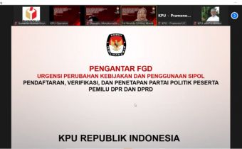 Bawaslu Hadiri Rapat Rancangan Draf PKPU Pendaftaran Parpol