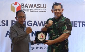 Bawaslu Sulsel Gelar Sosialisasi Netralitas ASN, TNI dan Polri