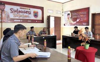 Bawaslu Sulsel - Kwarda Pramuka, Bahas Pembentukan Saka Adhiyasta Pemilu Tingkat Daerah