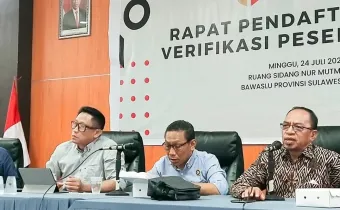 Bawaslu Sulsel Matangkan Persiapan Pengawasan Pendaftaran dan Verifikasi Parpol