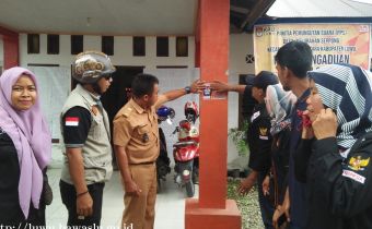 Gerakan Tutup Pintu Tolak Money Politik oleh Bawaslu Luwu