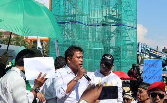 Hadapi Pendemo, Asradi: Laporkan Secara Resmi Dugaan Pelanggaran Pemilunya