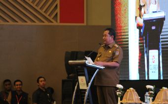 Di Forum Pimpinan Daerah, PJ Gubernur Sampaikan Kesiapan Sulsel Kawal Pemilu Serentak 2024