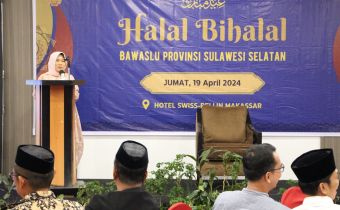 Halalbihalal 1445 H Bawaslu,  Mardiana Serukan Semangat Idul Fitri dalam Persiapkan Pilkada Serentak 2024